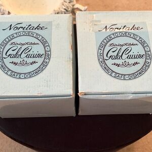 Noritake Gala Cuisine vintage Conservatory Creamer and Sugar Bowl BNIB